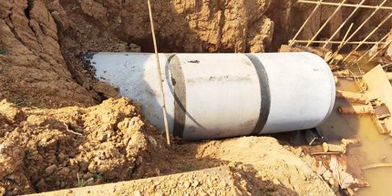 水泥管接頭的滲水如何處理